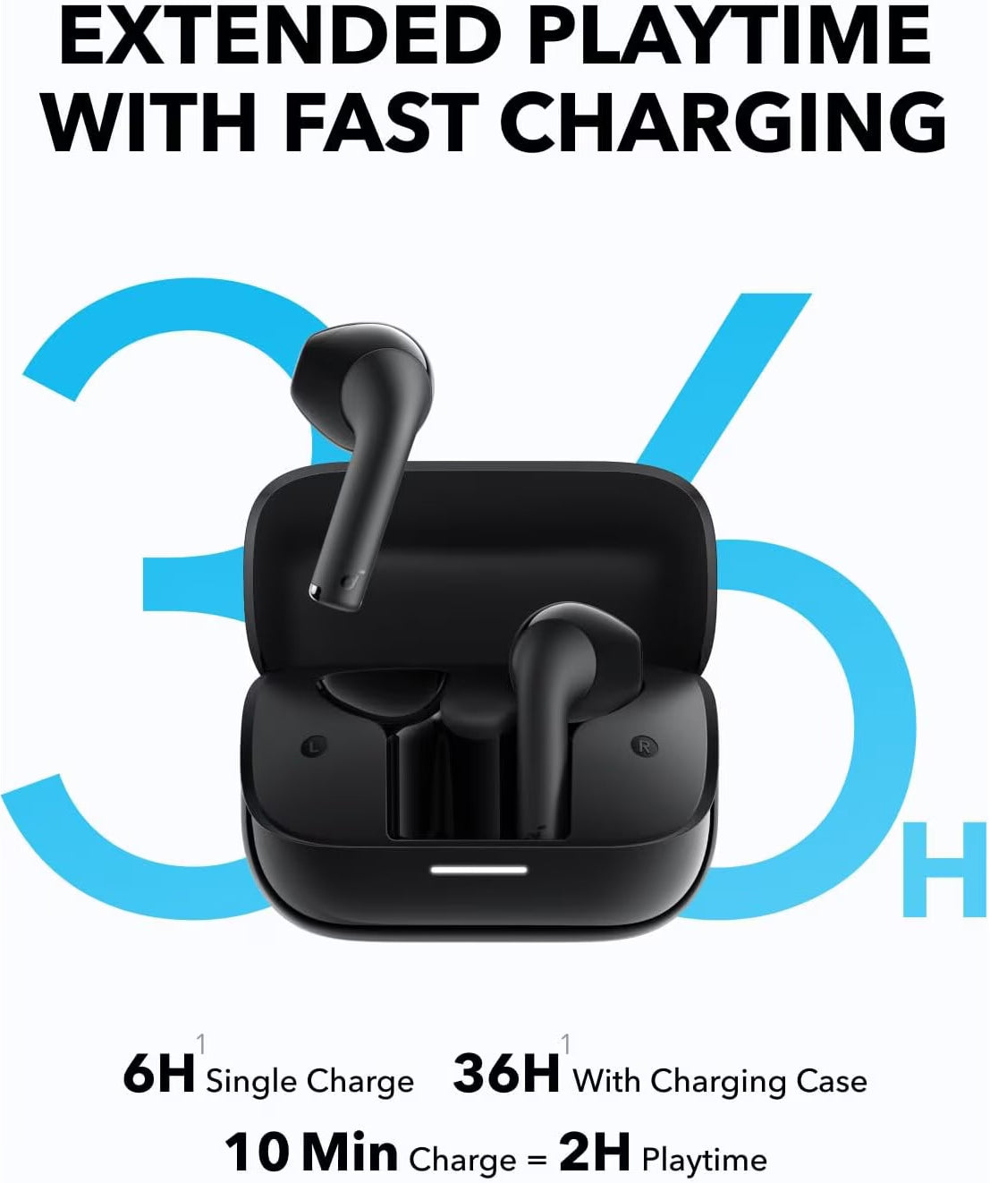Handsfree Bluetooth Anker SoundCore K20i, TWS, Fekete A3994G11