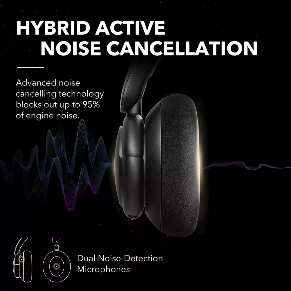 Handsfree Bluetooth Anker SoundCore Q30, A2DP, ANC, Black A3028313