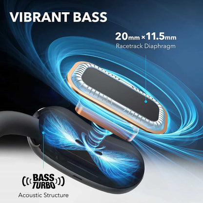 Handsfree Bluetooth Anker SoundCore AeroFit 2, TWS, Zöld A3874G61