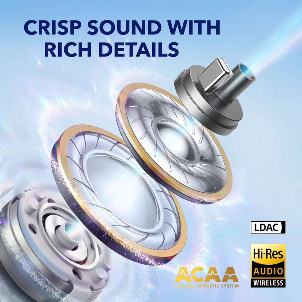 Handsfree Bluetooth Anker SoundCore Liberty 4, TWS, ANC, Fehér A3953G21