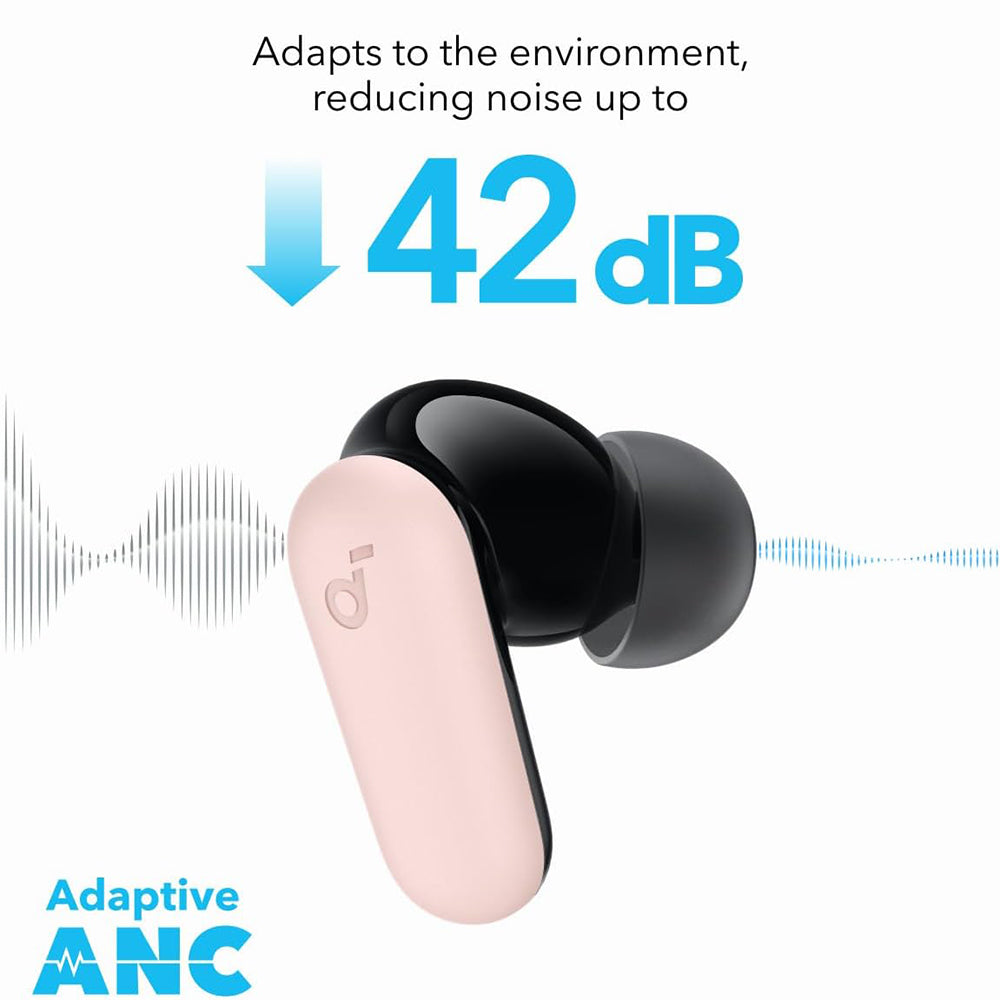 Handsfree Bluetooth Anker SoundCore P30i, TWS, Rózsaszín A3959351