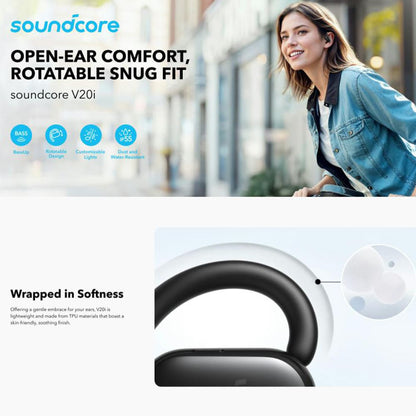 Handsfree Bluetooth Anker SoundCore V20i, TWS, Fehér A3876G21