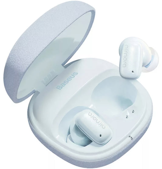 Handsfree Bluetooth Baseus AirNora 2, TWS, ANC, Kék NGTW320203