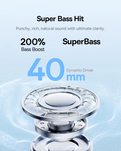 Baseus BH1 Lite Bluetooth kihangosító, A2DP, fehér A0203C02