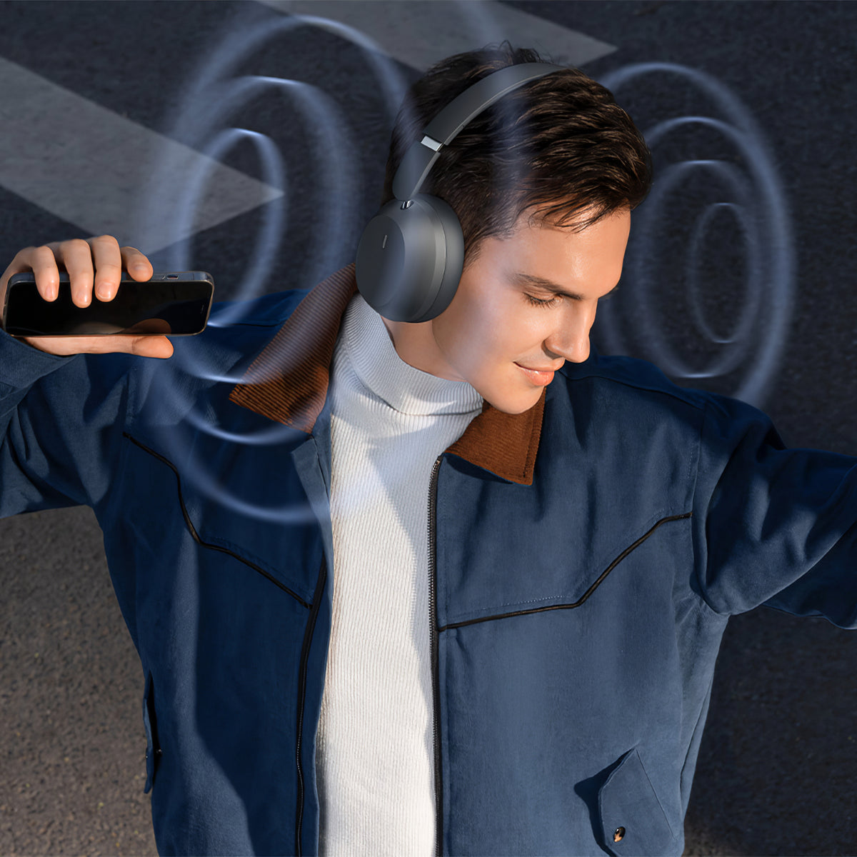 Handsfree Bluetooth Baseus Bass 35 Max, A2DP, Szürke A00070800821-00