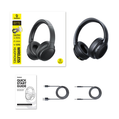 Handsfree Bluetooth Baseus BH1 Lite, A2DP, Fekete A0203C00