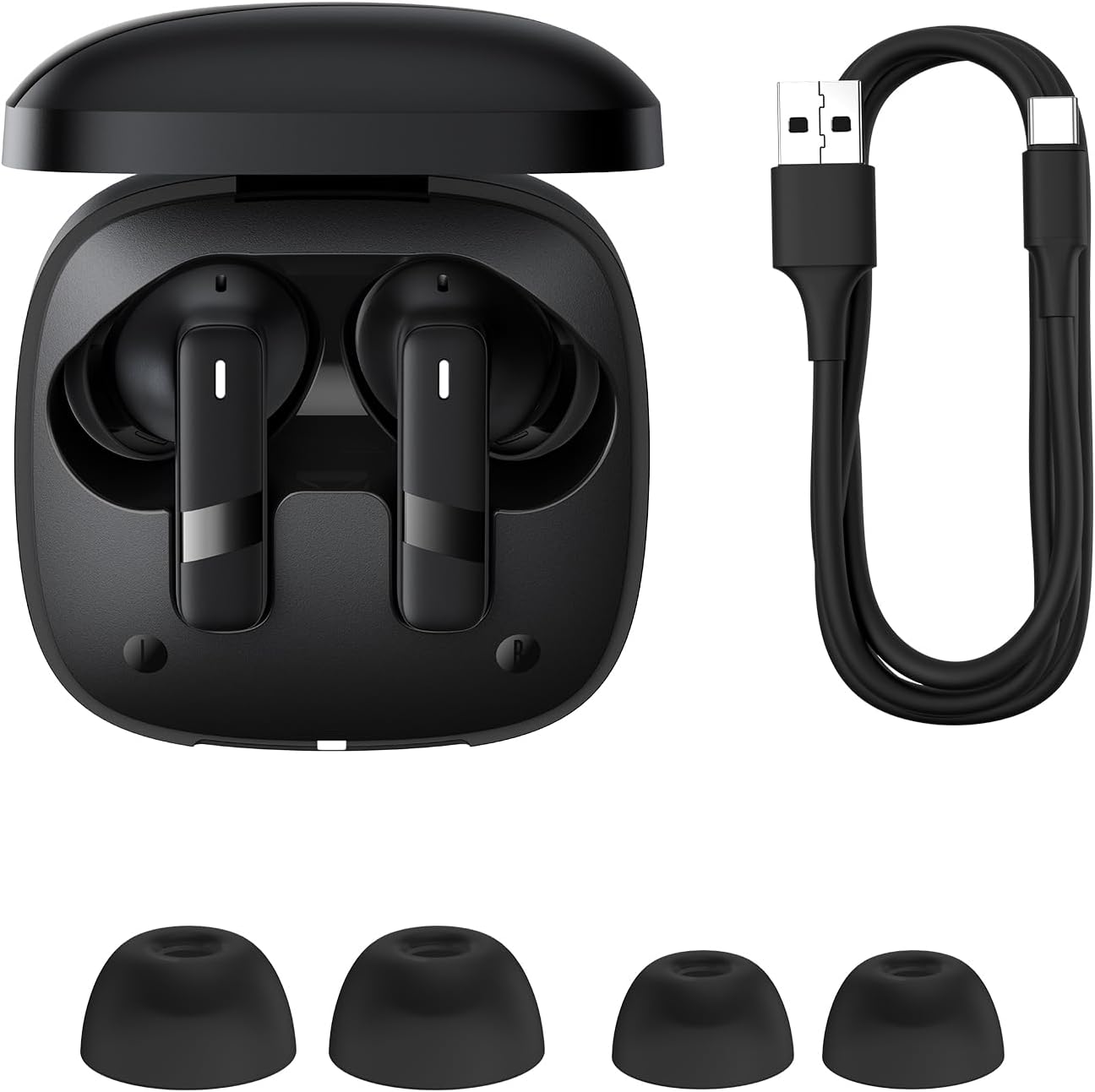 Handsfree Bluetooth Baseus Bowie E20, TWS, Fekete