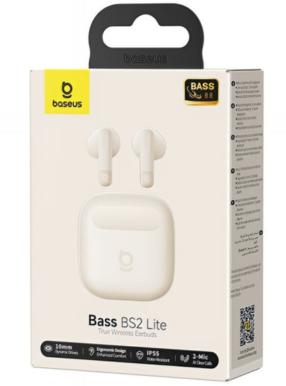 Handsfree Bluetooth Baseus Bowie Bass BS2 Lite, TWS, Rózsaszín A0010A07