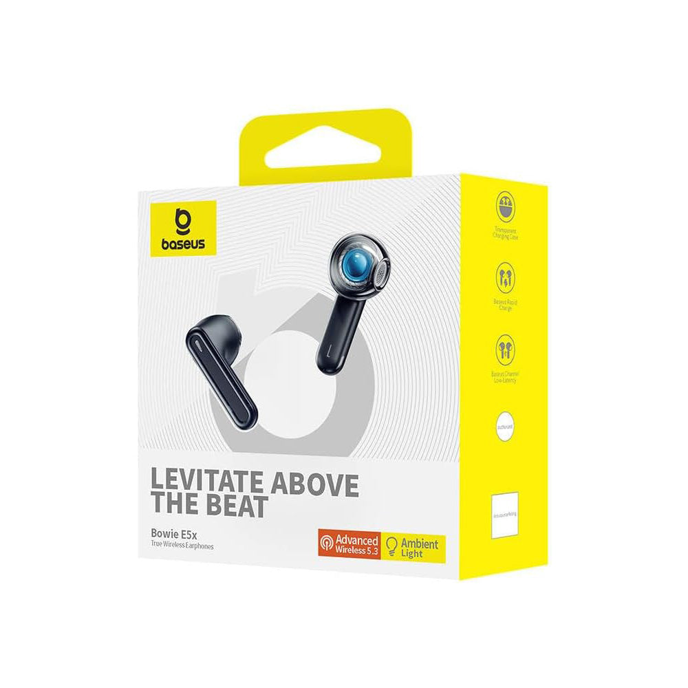 Handsfree Bluetooth Baseus Bowie E5x, TWS, Fekete A00060101123-00