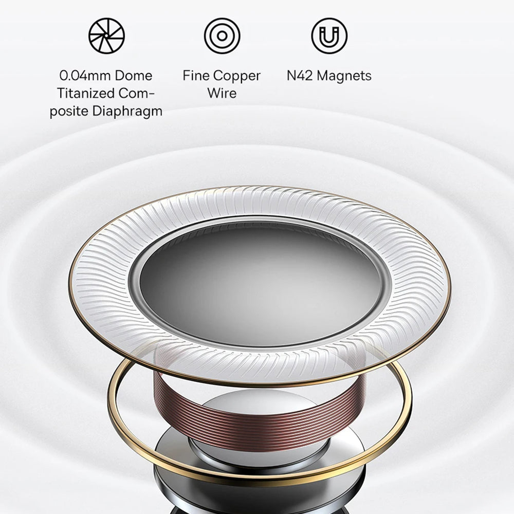 Handsfree Bluetooth Baseus Bowie M2, TWS, Fehér A00024000221-Z1