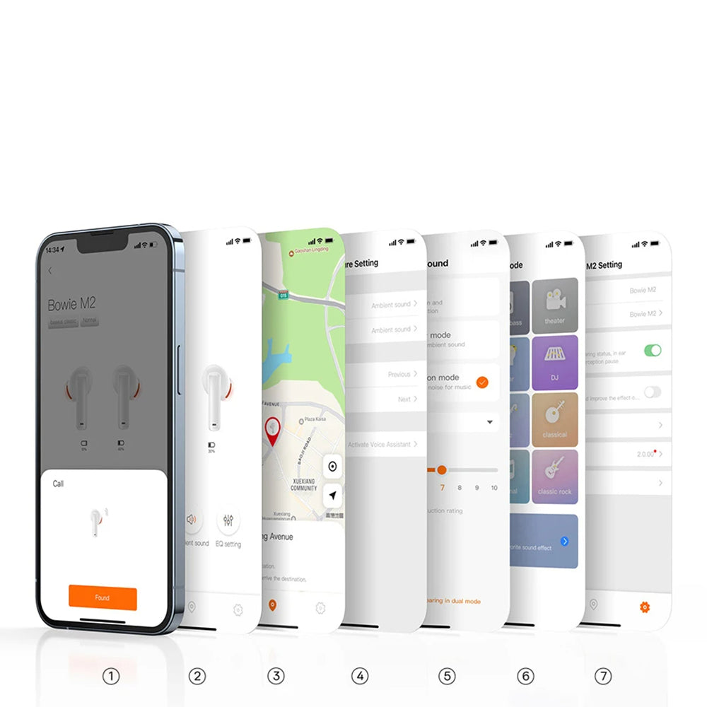 Handsfree Bluetooth Baseus Bowie M2, TWS, Fehér A00024000221-Z1