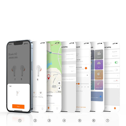 Handsfree Bluetooth Baseus Bowie M2, TWS, Fehér A00024000221-Z1