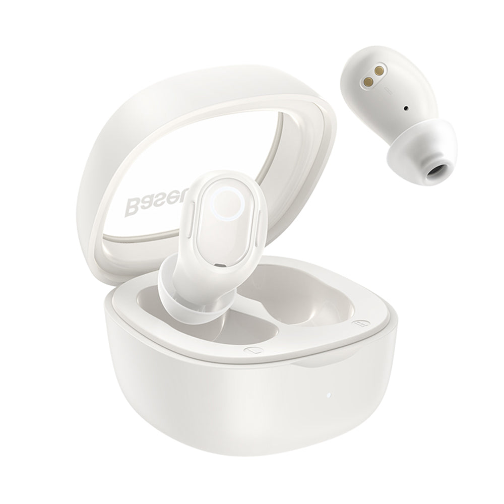 Handsfree Bluetooth Baseus Bowie WM02, TWS, Fehér NGTW370202