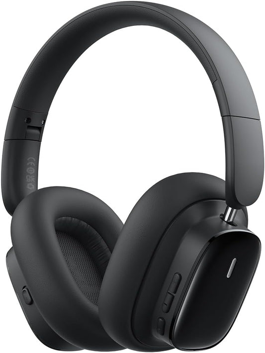 Bluetooth Handsfree Baseus H1i, A2DP, ANC, Fekete A00050402113-00