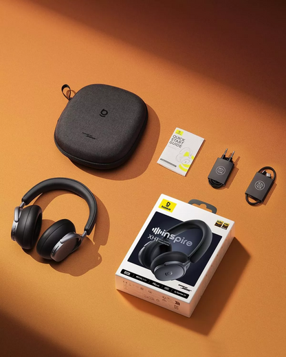 Handsfree Bluetooth Baseus Inspire XH1 Sound by Bose, A2DP, ANC, Fekete A00085701123-00