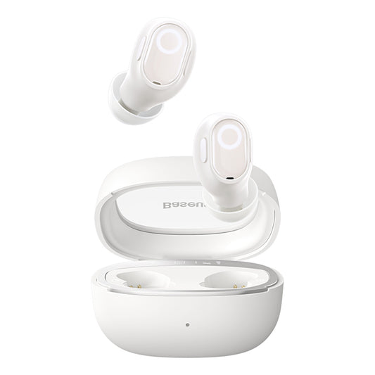 Handsfree Bluetooth Baseus WM02+, TWS, Fehér NGTW370302