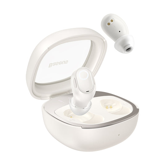 Handsfree Bluetooth Baseus WM02+, TWS, Fehér NGTW370302