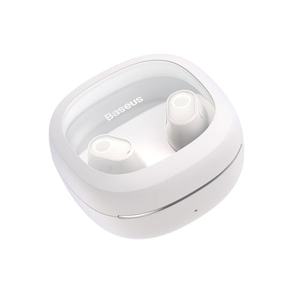 Handsfree Bluetooth Baseus WM02+, TWS, Fehér NGTW370302