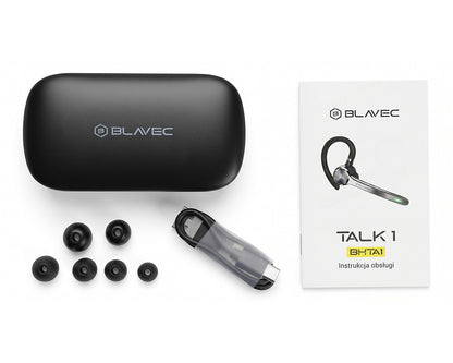 Blavec Talk 1 Bluetooth kihangosító, MultiPoint, A2DP, fekete
