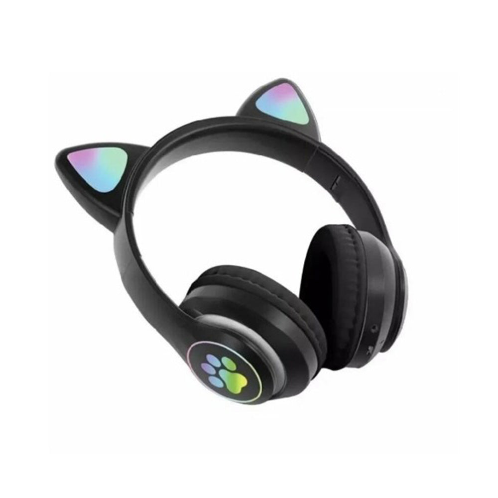 Handsfree Bluetooth Borofone BO18 Cat Ear, A2DP, Fekete