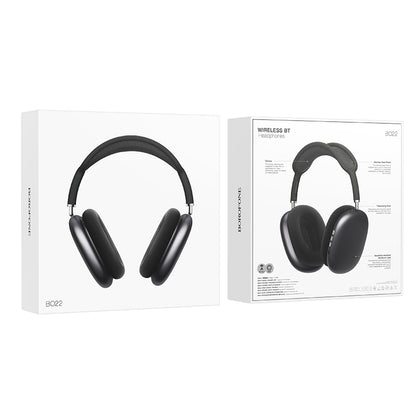 Handsfree Bluetooth Borofone BO22 Elegant, A2DP, Szürke