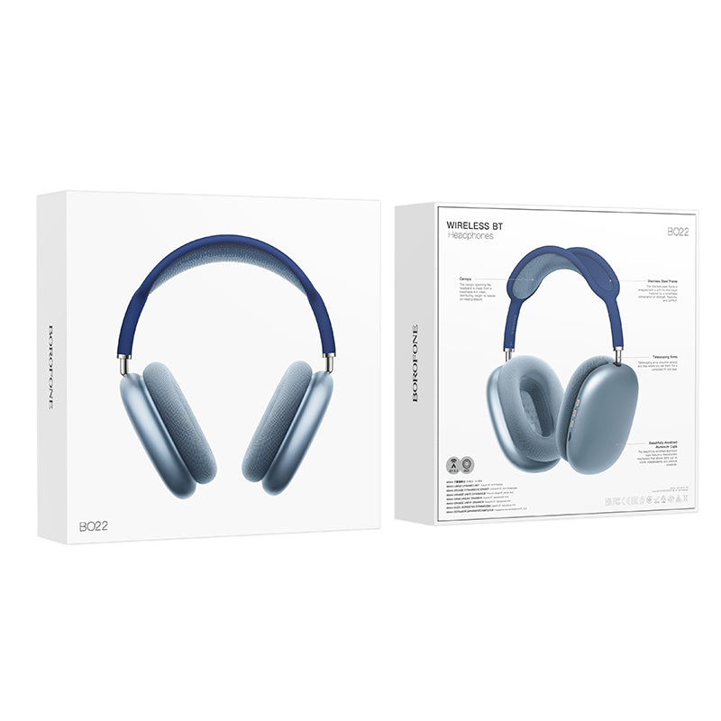 Borofone BO22 Elegant Bluetooth kihangosító, A2DP, kék