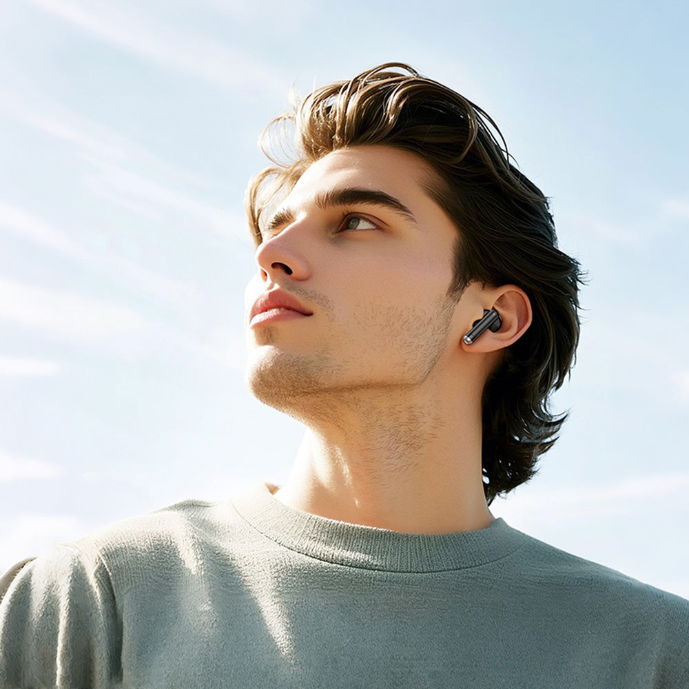 Handsfree Bluetooth Borofone FQ10 Joyful, TWS, Fekete