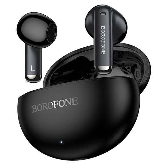 Borofone FQ12 Nice Bluetooth kihangosító, TWS, Fekete