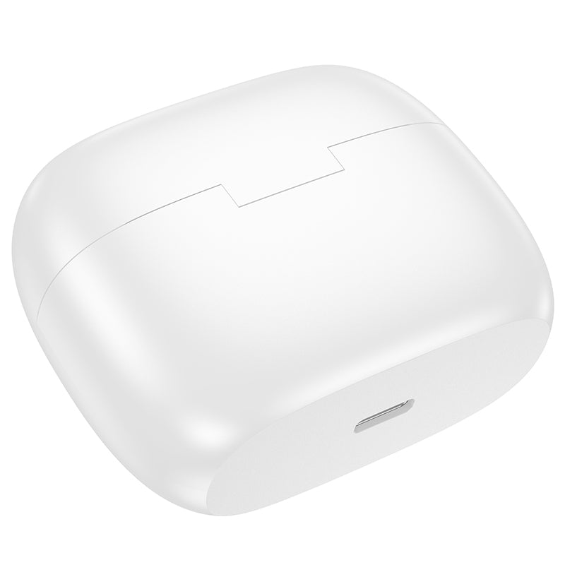Handsfree Bluetooth Borofone FQ7 Treasure, TWS, ANC, MultiPoint, Fehér