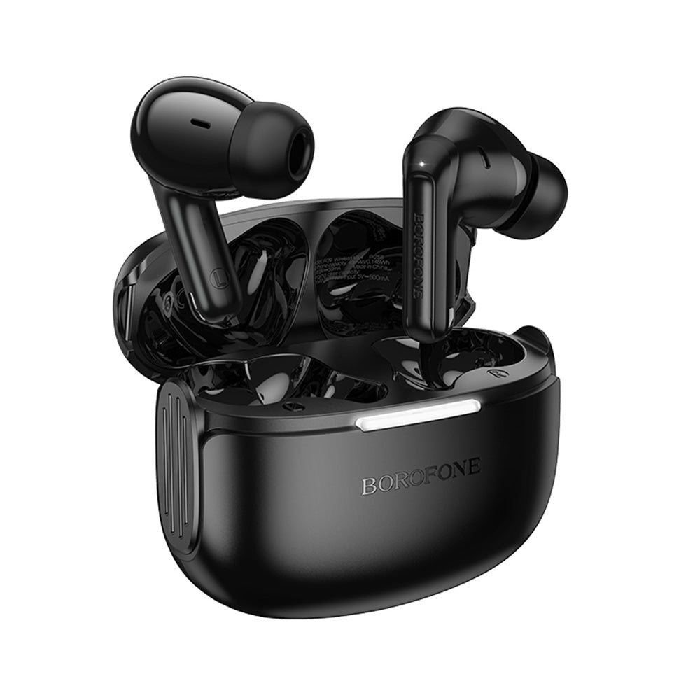 Handsfree Bluetooth Borofone FQ9 Peaceful, TWS, Fekete