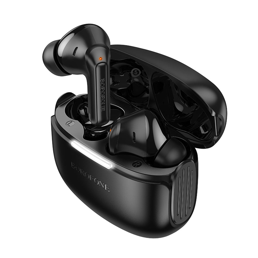 Handsfree Bluetooth Borofone FQ9 Peaceful, TWS, Fekete