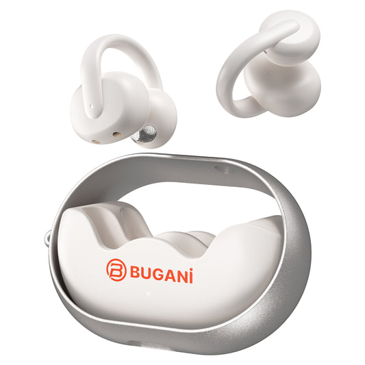 Bluetooth kihangosító Bugani Clip B21, TWS, Fehér