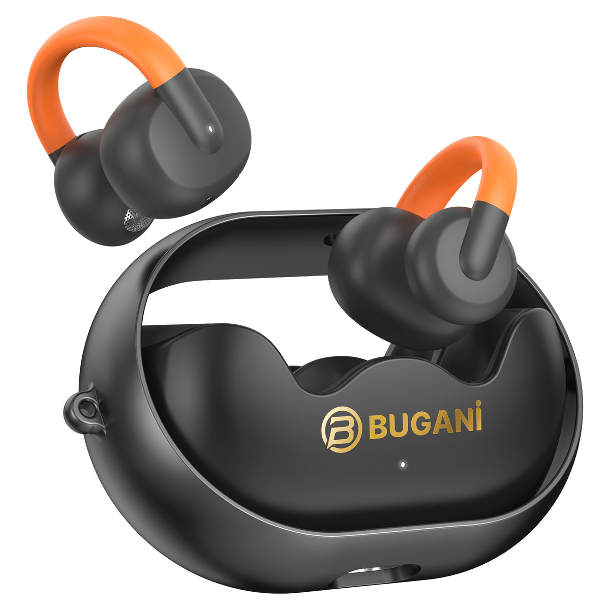 Bluetooth kihangosító Bugani Clip B21, TWS, Fekete