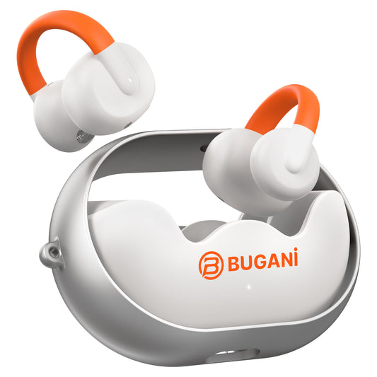 Bluetooth kihangosító Bugani Clip B21, TWS, Fehér