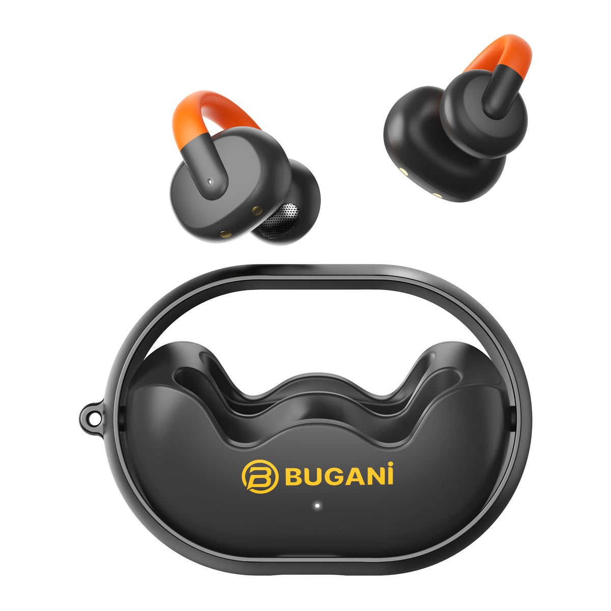 Bluetooth kihangosító Bugani Clip B21, TWS, Fekete