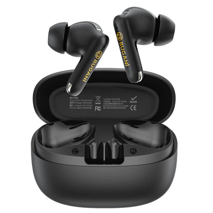 Bluetooth kihangosító Bugani Freebuds B20, TWS, ANC, Fekete