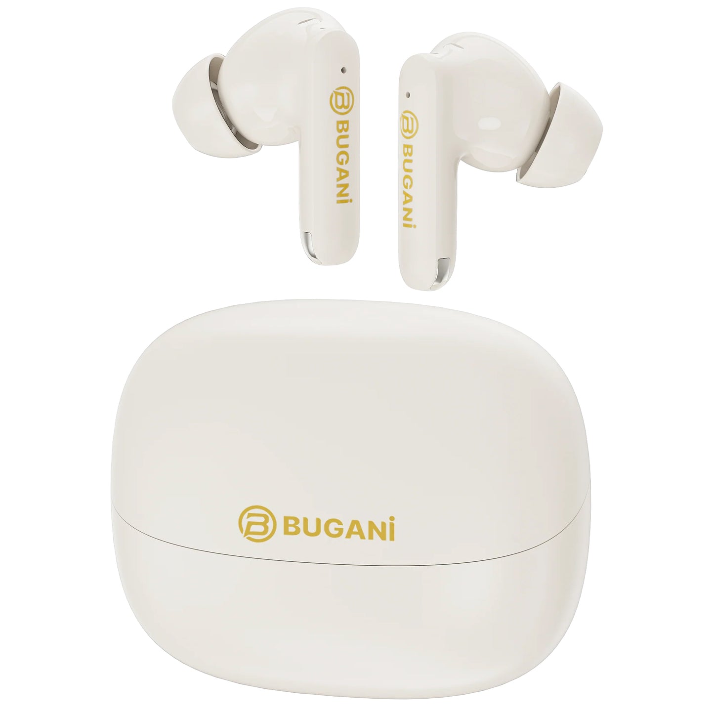 Bluetooth kihangosító Bugani Freebuds B20, TWS, ANC, Világos krém