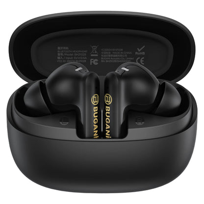 Bluetooth kihangosító Bugani Freebuds B20, TWS, ANC, Fekete