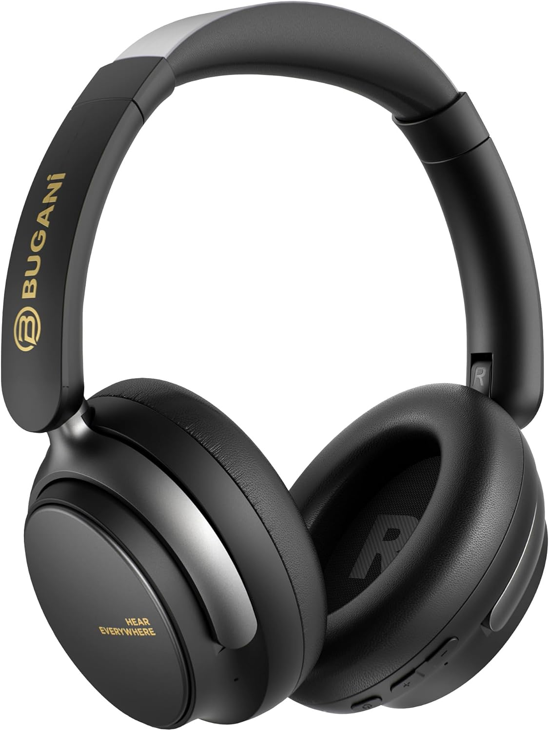 Bluetooth kihangosító Bugani Space BH01, MultiPoint, A2DP, ANC, Fekete