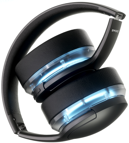 Bluetooth kihangosító BWOO BO-BW587, A2DP, ANC, Fekete