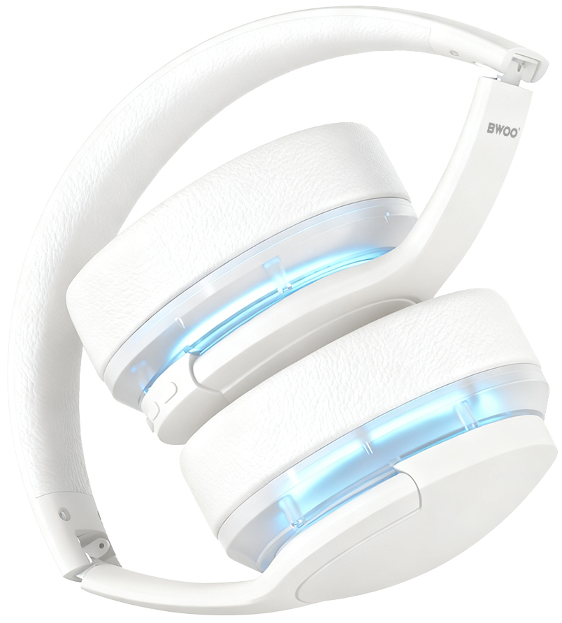 Bluetooth kihangosító BWOO BO-BW587, A2DP, ANC, Fehér
