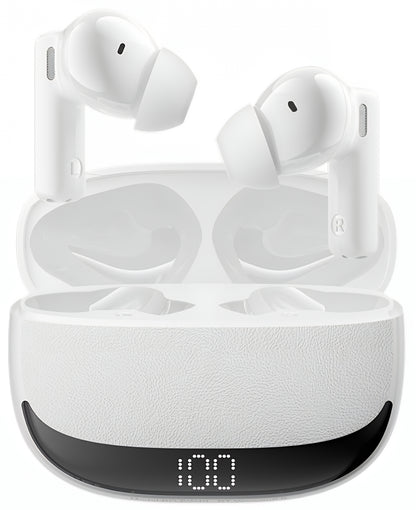 Bluetooth kihangosító BWOO BW40, TWS, ANC, Fehér