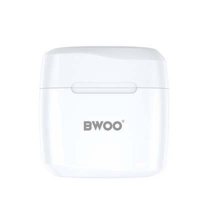 Bluetooth kihangosító BWOO BW94, TWS, Fehér