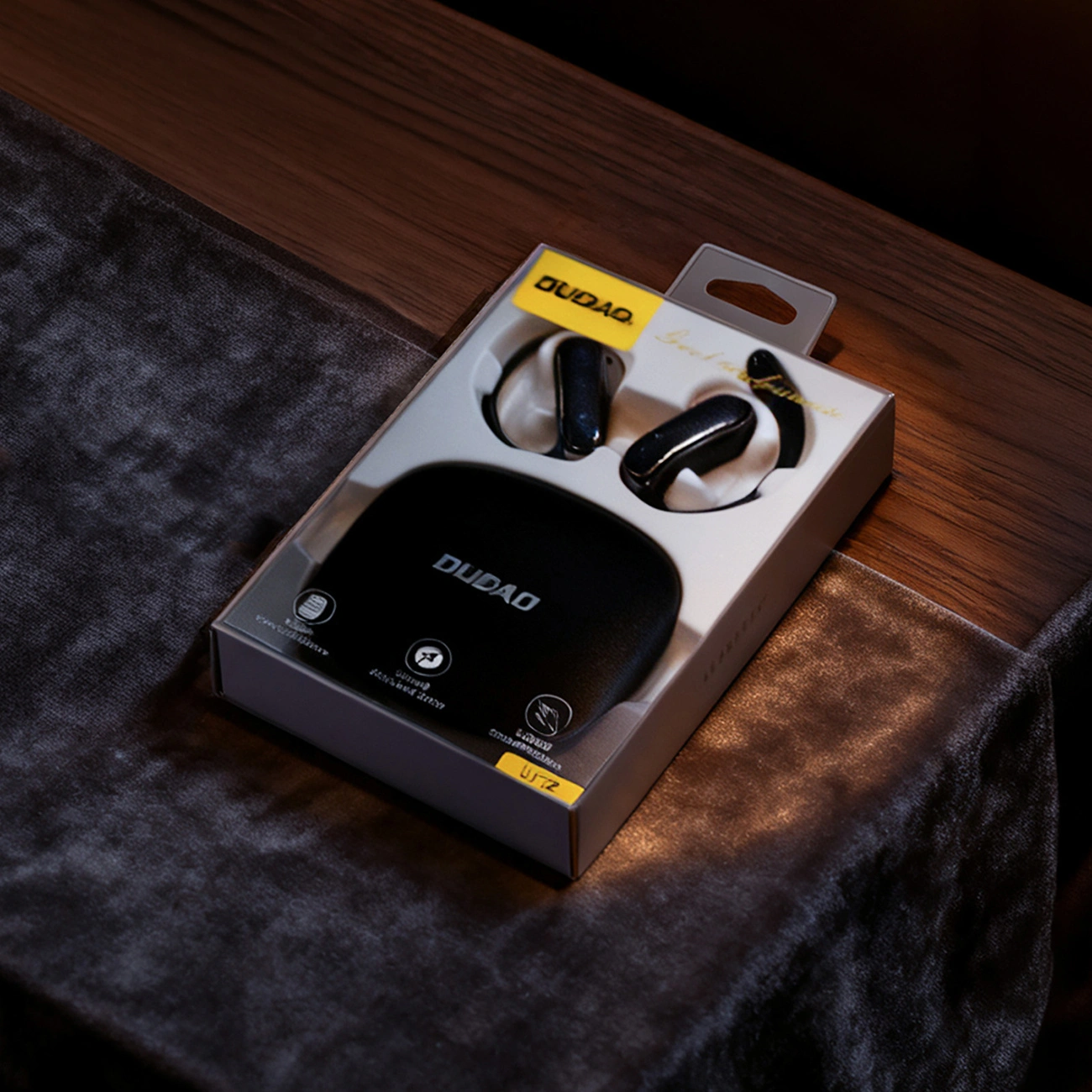 Bluetooth kihangosító Dudao U17Z, TWS, Fekete