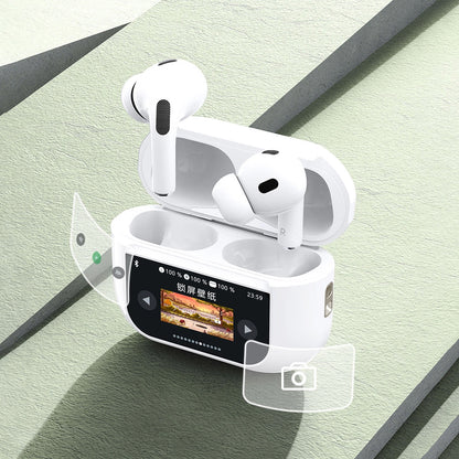 Handsfree Bluetooth Dudao U19 Display, TWS, Fehér