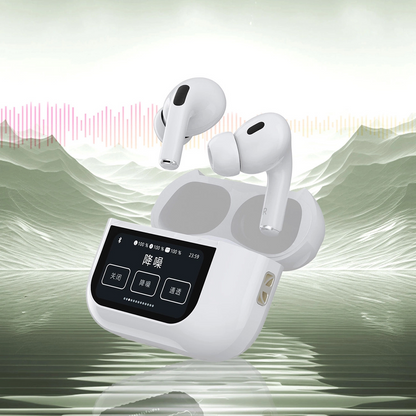 Bluetooth kihangosító Dudao U19 Display, TWS, Fehér, Újracsomagolt