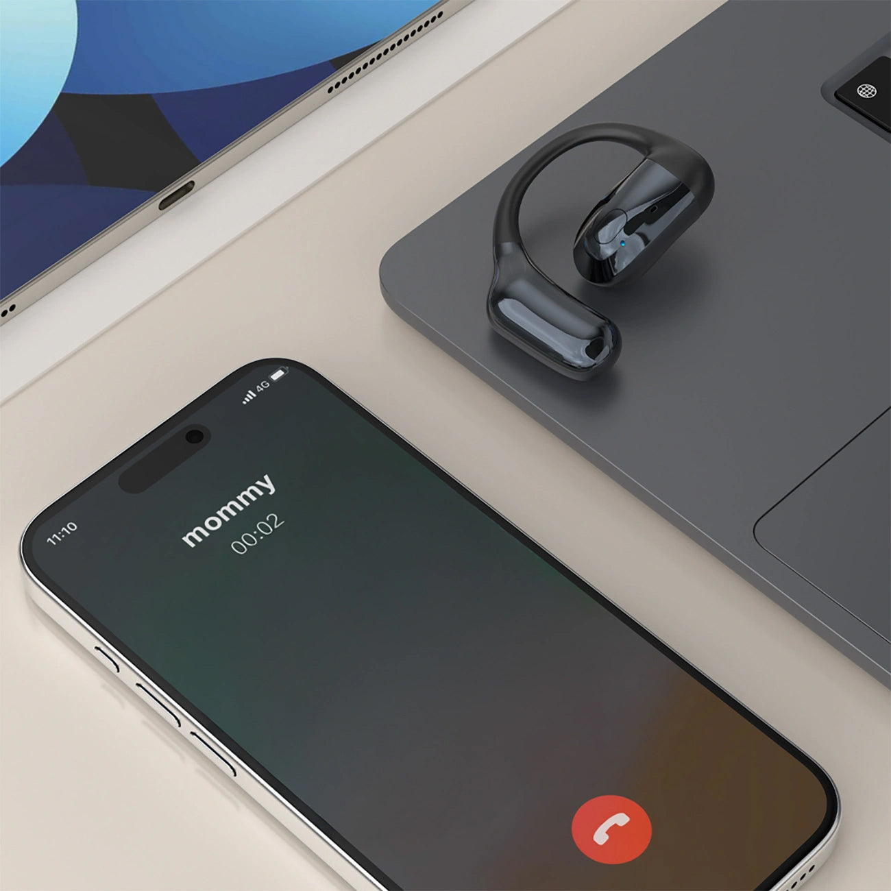 Handsfree Bluetooth Dudao U4Pro, A2DP, Fekete