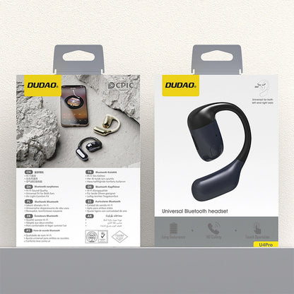 Handsfree Bluetooth Dudao U4Pro, A2DP, Fekete