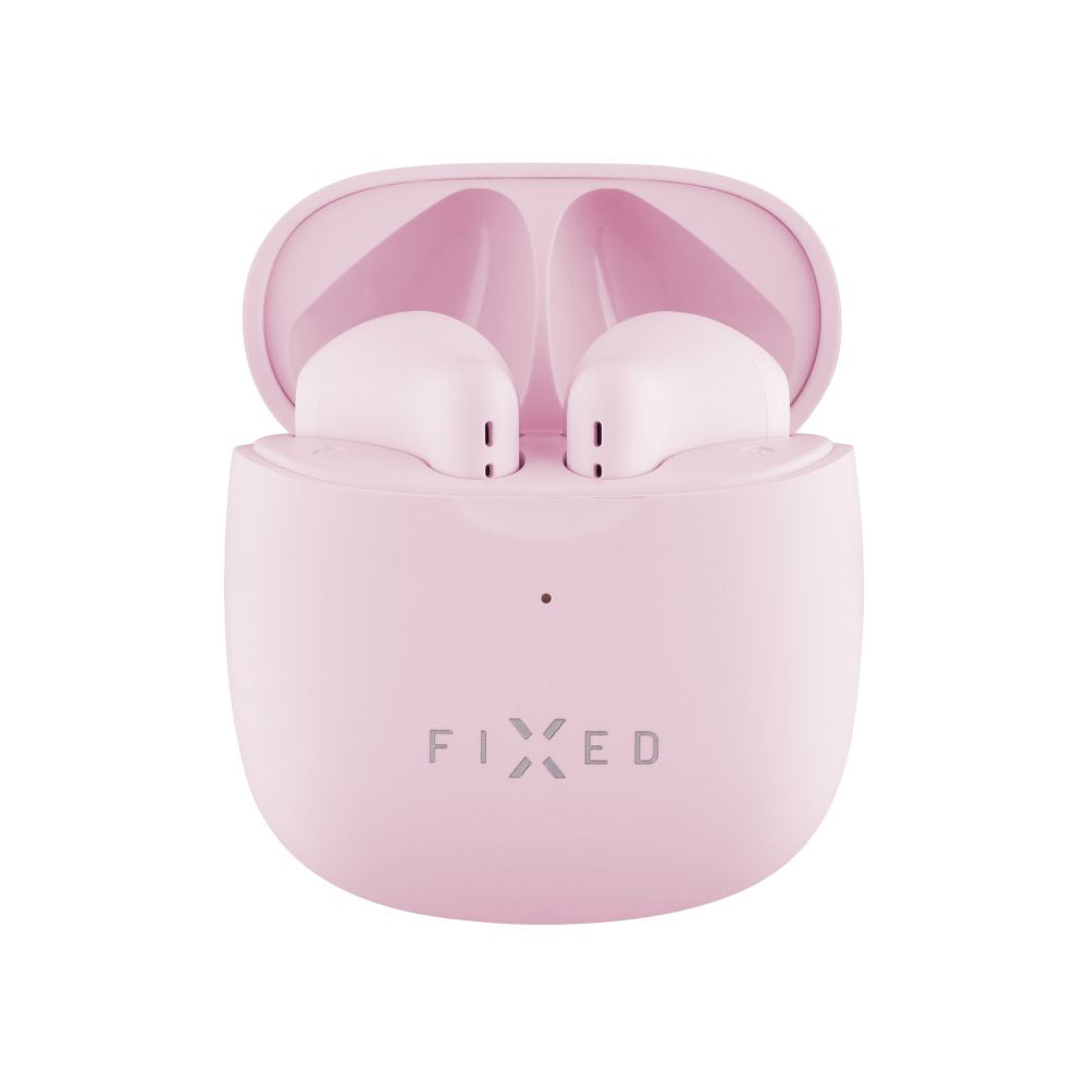 Handsfree Bluetooth Fix, TWS, Rózsaszín