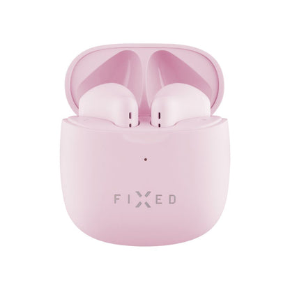 Handsfree Bluetooth Fix, TWS, Rózsaszín